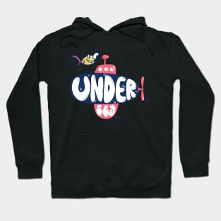 Submarine with Fish - Undersea Hoodie